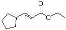 3-环戊基-2-丙烯酸乙酯分子结构 (CAS 2931-23-9)