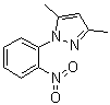 3,5-二甲基-1-(2-硝基苯基)-1H-吡唑分子结构 (CAS 29334-65-4)