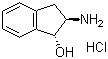 (1R,2R)-2-Amino-2,3-dihydro-1H-inden-1-ol hydrochloride molecular structure (CAS 29365-65-9)
