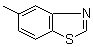 5-Methylbenzothiazole molecular structure (CAS 2942-16-7)
