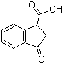 structure of CAS# 29427-69-8, 3-Oxoindane-1-carboxylic acid