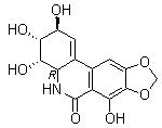 结构式 CAS# 29477-83-6, 水仙环素