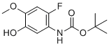 叔丁基(2-氟-5-羟基-4-甲氧基苯基)氨基甲酸酯分子结构 (CAS 2952660-99-8)