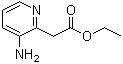 3-Amino-2-pyridineacetic acid ethyl ester molecular structure (CAS 295327-27-4)