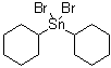 Dibromodicyclohexylstannane molecular structure (CAS 2954-94-1)