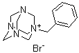 苄基六亚甲基四胺溴化物分子结构 (CAS 29574-21-8)