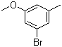 3-甲基-5-溴苯甲醚分子结构 (CAS 29578-83-4)