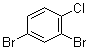 2,4-二溴-1-氯苯分子结构 (CAS 29604-75-9)