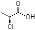 结构式 CAS# 29617-66-1, (S)-(-)-2-氯丙酸