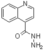 结构式 CAS# 29620-62-0, 4-喹啉甲酰肼