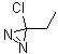3-氯-3-乙基双吖丙啶分子结构 (CAS 29667-77-4)