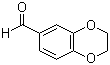 1,4-苯并二恶烷-6-甲醛分子结构 (CAS 29668-44-8)