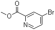 Methyl 4-bromopyridine-2-carboxylate molecular structure (CAS 29681-42-3)