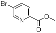 5-溴吡啶-2-羧酸甲酯分子结构 (CAS 29682-15-3)