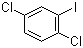 structure of CAS# 29682-41-5, 2,5-Dichloroiodobenzene;1,4-Dichloro-2-iodobenzene; 2,5-Dichloro-1-iodobenzene; 2,5-Dichlorophenyl iodide; 2-Iodo-1,4-dichlorobenzene