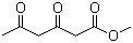 structure of CAS# 29736-80-9, Methyl 3,5-dioxohexanoate;3,5-Dioxohexanoic acid methyl ester