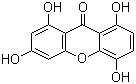 结构式 CAS# 2980-32-7, 去甲基雏菊叶龙胆素; 去甲基雏菊叶龙胆酮