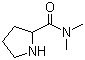 结构式 CAS# 29802-22-0, N,N-二甲基吡咯烷-2-甲酰胺