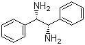 (1S,2S)-1,2-二苯基乙二胺分子结构 (CAS 29841-69-8)