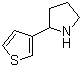 2-Thiophen-3-ylpyrrolidine molecular structure (CAS 298690-85-4)