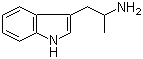 1-(1H-Indol-3-yl)propan-2-amine molecular structure (CAS 299-26-3)