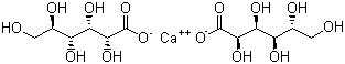 葡萄糖酸钙分子结构 (CAS 299-28-5)