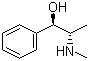结构式 CAS# 299-42-3, 麻黄碱; 左旋麻黄碱; 麻黄素; (1R,2S)-2-甲氨基-苯丙烷-1-醇