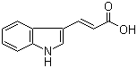 trans-3-Indoleacrylic acid molecular structure (CAS 29953-71-7)