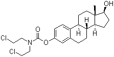 雌莫司汀分子结构 (CAS 2998-57-4)