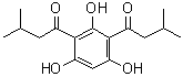 1,1'-(2,4,6-Trihydroxy-1,3-phenylene)bis[3-methyl-1-butanone] molecular structure (CAS 2999-10-2)