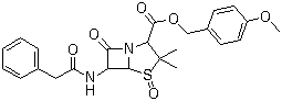 Penicillin-G 4-methoxybenzyl ester sulfoxide molecular structure (CAS 30034-13-0)