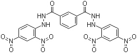 1,3-Benzenedicarboxylic acid bis[2-(2,4-dinitrophenyl)hydrazide] molecular structure (CAS 300360-39-8)