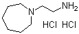 structure of CAS# 300578-40-9, N-2-Aminoethylhomopiperidine dihydrochloride