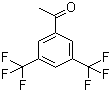 structure of CAS# 30071-93-3, 3',5'-Bis(trifluoromethyl)acetophenone;1-[3,5-bis(trifluoromethyl)phenyl]ethanone