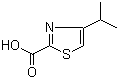 4-Isopropylthiazole-2-carboxylic acid molecular structure (CAS 300831-06-5)