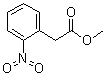 structure of CAS# 30095-98-8, 2-Nitrophenylacetic acid methyl ester;Methyl o-nitrophenylacetate; o-Nitrophenylacetic acid methyl ester
