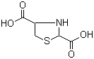 structure of CAS# 30097-06-4, 1,3-Thiazolane-2,4-dicarboxylic acid;Thiazolidine-2,4-dicarboxylic acid