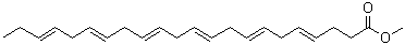 structure of CAS# 301-01-9, Methyl 4,7,10,13,16,19-docosahexaenoate