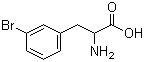 结构式 CAS# 30163-20-3, 3-溴苯丙氨酸