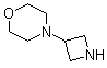 4-(氮杂环丁-3-基)吗啉分子结构 (CAS 302355-79-9)