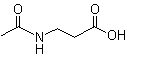 N-乙酰基-beta-丙氨酸分子结构 (CAS 3025-95-4)