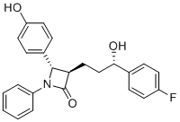Desfluoro Ezetimibe molecular structure (CAS 302781-98-2)