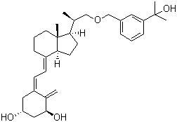 Atocalcitol molecular structure (CAS 302904-82-1)