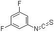3,5-Difluorophenyl isothiocyanate molecular structure (CAS 302912-39-6)