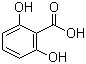 2,6-二羟基苯甲酸分子结构 (CAS 303-07-1)