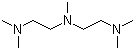 structure of CAS# 3030-47-5, Pentamethyldiethylenetriamine;1,1,4,7,7-Pentamethyldiethylenetriamine-; N-[2-(Dimethylamino)ethyl]-N,N',N'-trimethyl-1,2-ethanediamine; Bis(2-dimethylaminoethyl)methylamine; N,N,N',N',N''-Pentamethyldiethylenetriamine; PMDTA