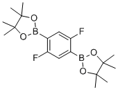 2,2'-(2,5-Difluoro-1,4-phenylene)bis(4,4,5,5-tetramethyl-1,3,2-dioxaborolane) molecular structure (CAS 303006-90-8)