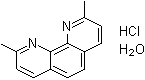 Neocuproin hydrochloride monohydrate molecular structure (CAS 303136-82-5)