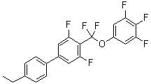 4-[Difluoro(3,4,5-trifluorophenoxy)methyl]-4'-ethyl-3,5-difluoro-1,1'-biphenyl molecular structure (CAS 303186-19-8)