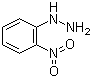 structure of CAS# 3034-19-3, (2-Nitrophenyl)hydrazine;1-Hydrazino-2-nitrobenzene; 2-Hydrazino-1-nitrobenzene; o-(Hydrazino)nitrobenzene